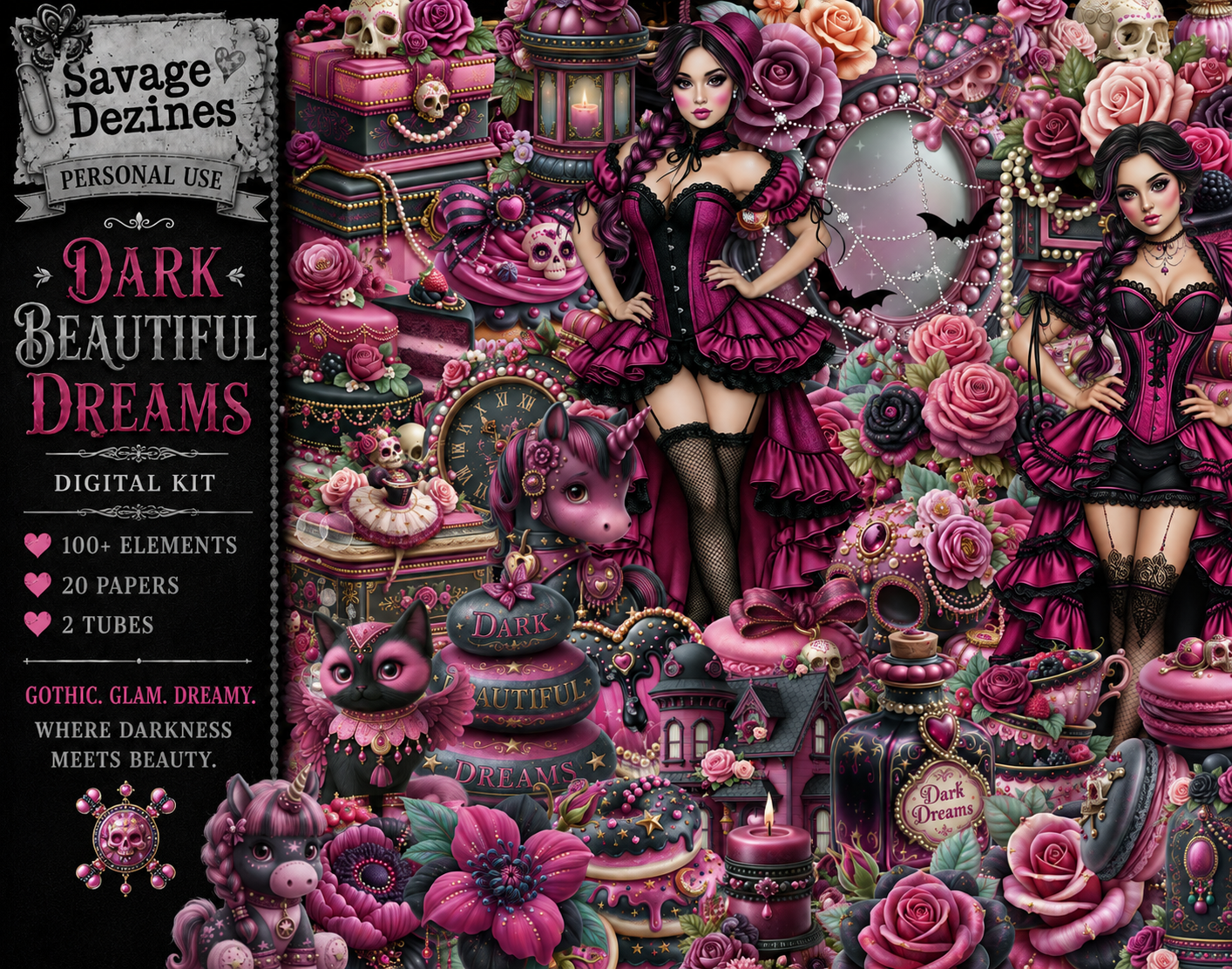 (image for) Dark Beautiful Dreams Kit